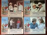 (SET OF 8) SMOKEY & BANDIT II {JACKIE GLEASON 11X14" USA Original LOBBY CARD 80s