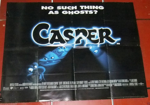 Casper 40x30" Original U.K. Quad Movie Poster 90s