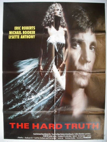 The Hard Truth "Michael Rooker" Lebanese Original Movie Poster 80s