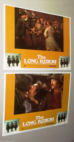 {Set of 8} The Long Riders {Nicholas Guest} 11X14" Original LOBBY CARD 80s