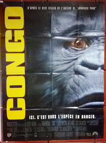 Congo 47x63" French Original Movie Poster 90s
