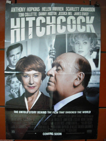 Hitchcock {Anthony Hopkins} Style C DB 40X27 Original Folded Movie Poster 2012