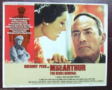 Set of 4} MacArthur the Rebel General (GREGORY PECK Original U.S Lobby Cards 70s