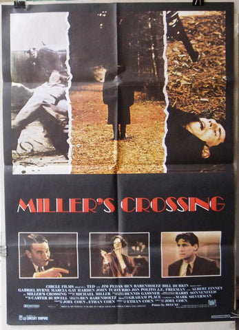 Miller's Crossing ( Gabriel Byrne) Original Movie 39''x27" Lebanese Poster 90s