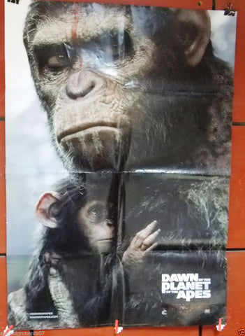 DAWN OF THE PLANET OF THE APES Int. Style B 40x27" Original Movie Poster 2000s