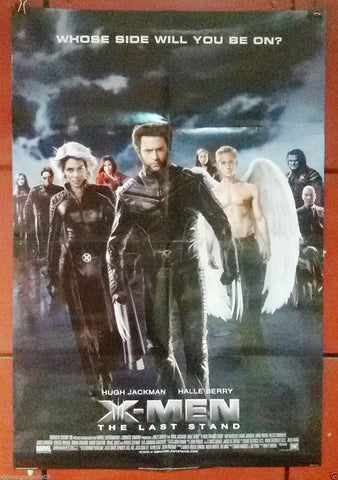 X Man The LAST STAND DS Brett, Hallery Folded 40x27" Original Movie Poster 2000s