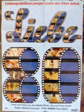Liebe 80 (Cora von dem Bottlenberg) Original German Movie Poster 70s