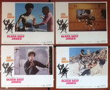 {Set of 8} Black Belt Jones (Jim Kelly) 11x14 Original Lobby Cards 70s