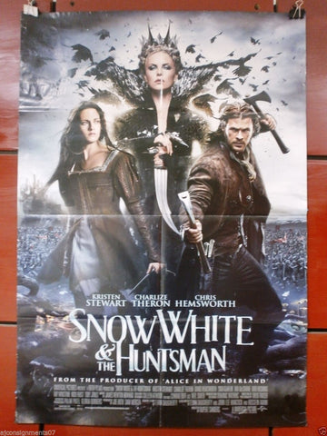 Snow White and the Huntsman 40"X27" Original INT Folded Movie Poster 2012