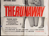 The Runaway (Gilda Texter) 41"x27" Original Movie Poster 70s