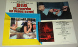 (Lot of 8) DIO SEI PROPRIO UN PADRETERNO {EDWIGE FENECH} Italian Lobby Card 70s