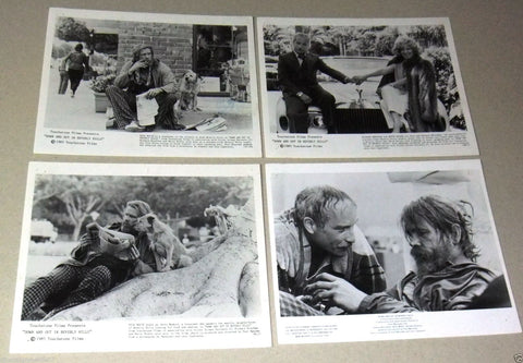 (Set of 5) DOWN AND OUT IN BEVERLY HILLS (Nick Nolte) Movie Photos Stills 80s