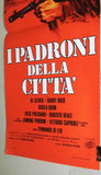 i Padroni Della Citta, Masters of the City ORG Italian Film Locandina Poster 70s