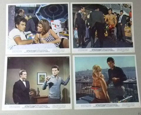 (Set of 11) THAT MAN IN ISTANBUL HORST BUCHOLZ Lobby Card 60s