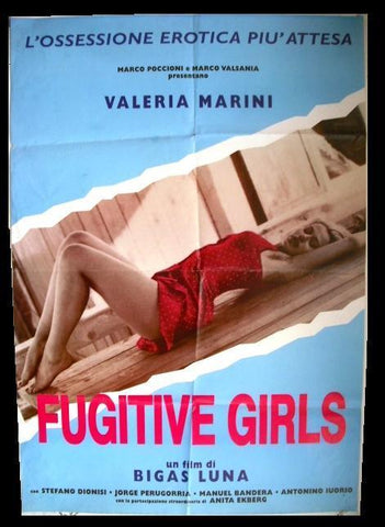 Fugitive Girls "Bambola" Orig Lebanese Movie Poster 90s
