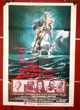 THE BERMUDA DEPTHS {LEIGH McCLOS} 27x39"  Original Lebanese Movie Poster 70s