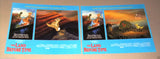 (SET OF 8) The Land Before Time {Don Bluth} 11X14" UK Original LOBBY CARD 80s