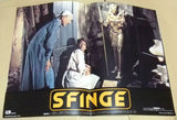 {Set of 8} Sfinge {Frank Langella} Org. Italian Lobby Card 80s