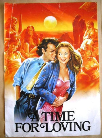 A Time for Loving {Joanna Shimkus} Original Movie Flyer 70s