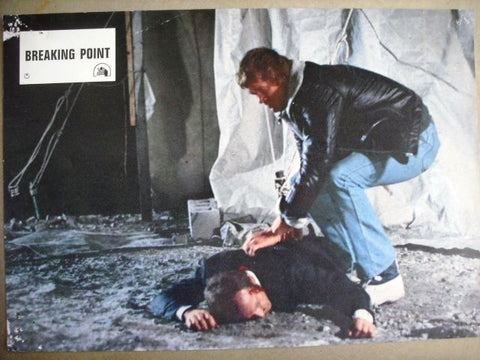 Breaking Point German Robert Culp Style I Movie Lobby Card 70s