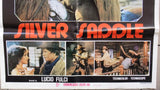 SILVER SADDLE GIULIANO GEMMA 39x27" Lebanese Original Movie Poster 70s