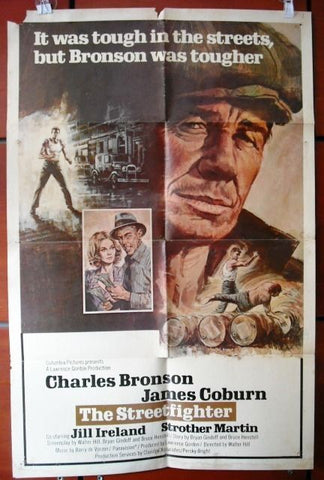 Streetfighter Charles Bronson Movie Poster 70s