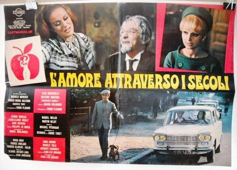 L' Amore Attraverso I Secoli Michèle Mercier Italian Lobby Card 60s