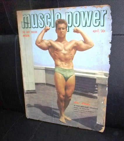 Muscle Power Bodybuilding Magazine Alex Aronis 4-1951
