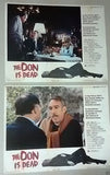 {Set of 8} THE DON IS DEAD {Anthony Quinn} 11x14" Org. U.S Lobby Cards 70s