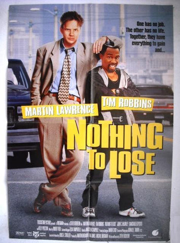 Nothing To Lose (Martin Lawrence) Original Lebanese Movie Poster 90s