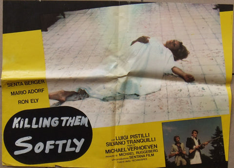 (Set of 6) KILLING THEM SOFTLY  MitGift  Photobusta Italian Film Lobby Card 70s