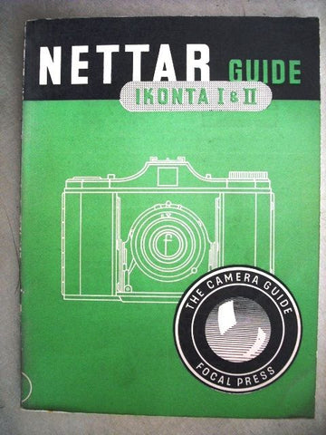 Nettar Guide Focal Book W.D. Emanuel 3nd Camera 1956