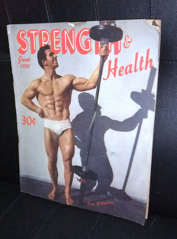 Strength and Health Ken Cameron Bodybuilding Magazine  June1952