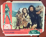 (Set of 4) ONE MILLION YEARS B.C. (Raquel Welch) 14x11" Org. Lobby Cards 1960s