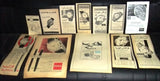 (Collection of 60) Egyptian Watch Magazine Arabic Vintage Advertising Ads 50/60s