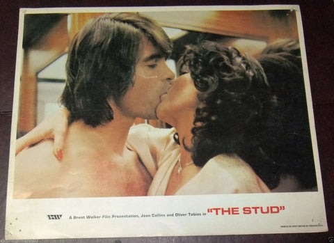 (SET OF 7) The Stud {Joan Collins} 11X14" UK Original LOBBY CARD 80s