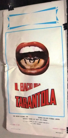 IL BACIO DELLA TARANTOLA Kiss of the Tarantula Italian Film Locandina Poster 70s