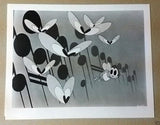 (Set of 14) Mickey Mouse, Donald Duck & Others Disney Org Movie B&W Stills R80s?