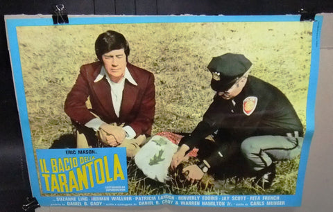IL BACIO DELLA TARANTOLA Kiss of the Tarantula Italian Film 4 ORG Lobby Card 70s