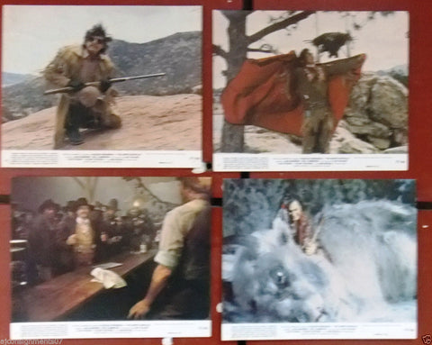 (Set of 8) White Buffalo {Charles Bronson} 8x10" Original Still Lobby Cards 70s