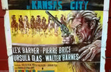 Il Giorno Più Lungo di Kansas City {Lex Baker} Italian 2F Movie Poster 1960s