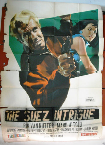 Un Colpo da Mille Miliardi (Rik Van Nutter) Italian 4F Movie Poster 60s