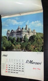 Vintage Calendar Arabic P. Marzari Printed in Schio, Italy 1965