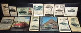 (Collection of 65) Cars Arabic Magazine Vintage Advertising Ads 20 to 80s