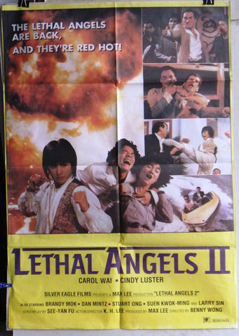 Legal Angels 2 (Carol Wai) Lebanese Original Movie Poster 90s