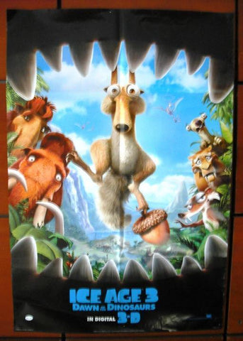 Ice Age  3 Intl B 27x40 Movie Poster Dbl Sded Original