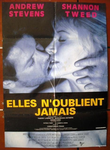 Elles N'oublient Jamais "Thierry Lhermitte" Type A Lebanese Movie Poster 90s