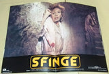 {Set of 8} Sfinge {Frank Langella} Org. Italian Lobby Card 80s