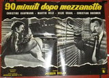 {Set of 8} 90 MINUTI DOPO MEZZANOTTE {MARTIN HELD} Org. Italian Lobby Card 80s