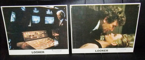 {Set of 7} LOOKER (JAMES COBURN) 10X8" Original Movie Lobby Cards 80s